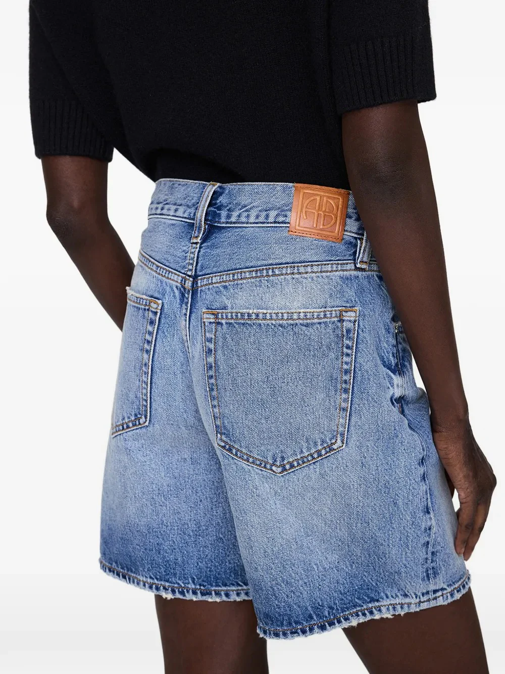 Anine Bing - Shorts in Denim - Image 3