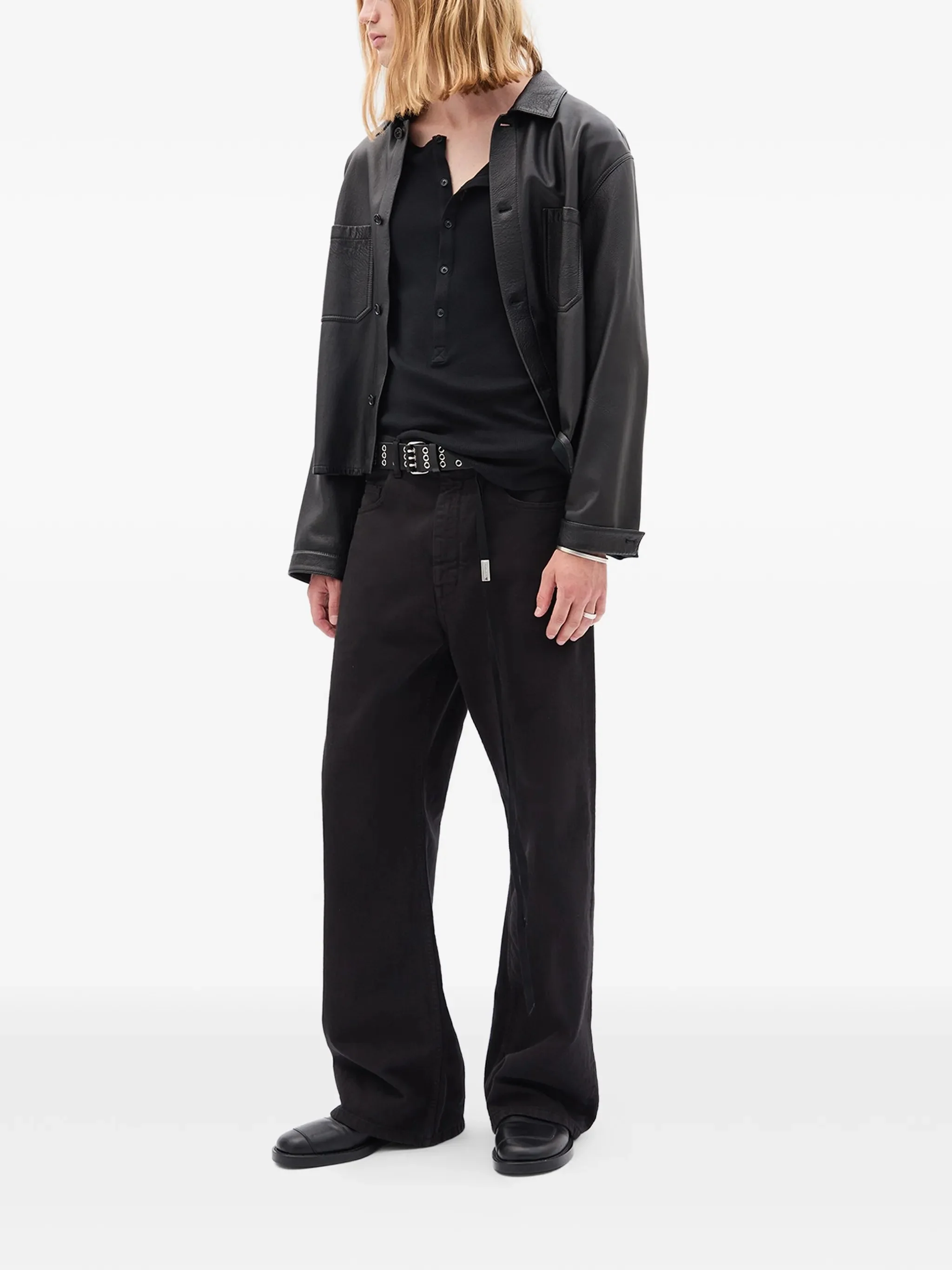ANN DEMEULEMEESTER Top Uomo - Image 3