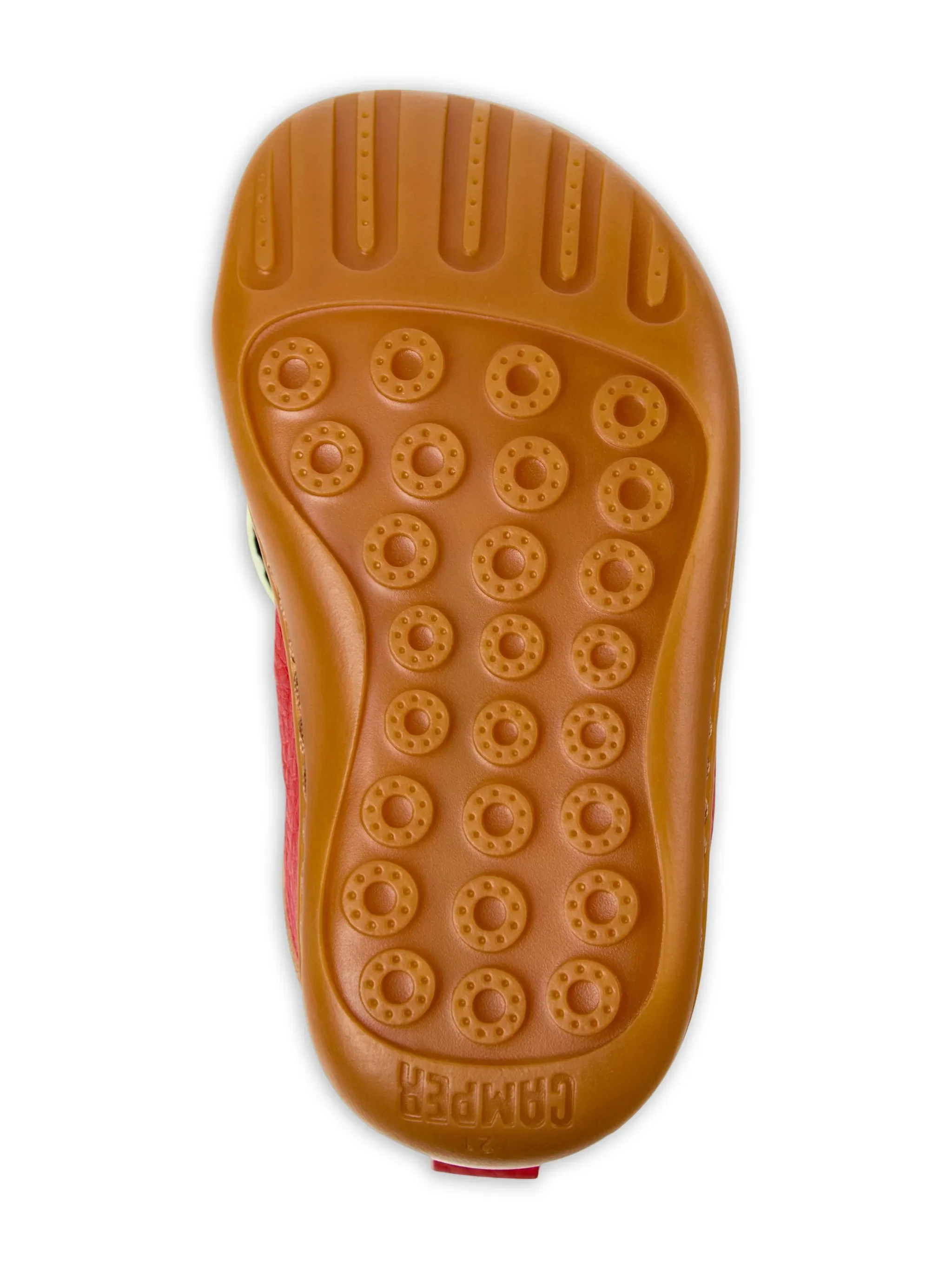 CAMPER KIDS - Sneakers Rosse con Strappi - Image 5