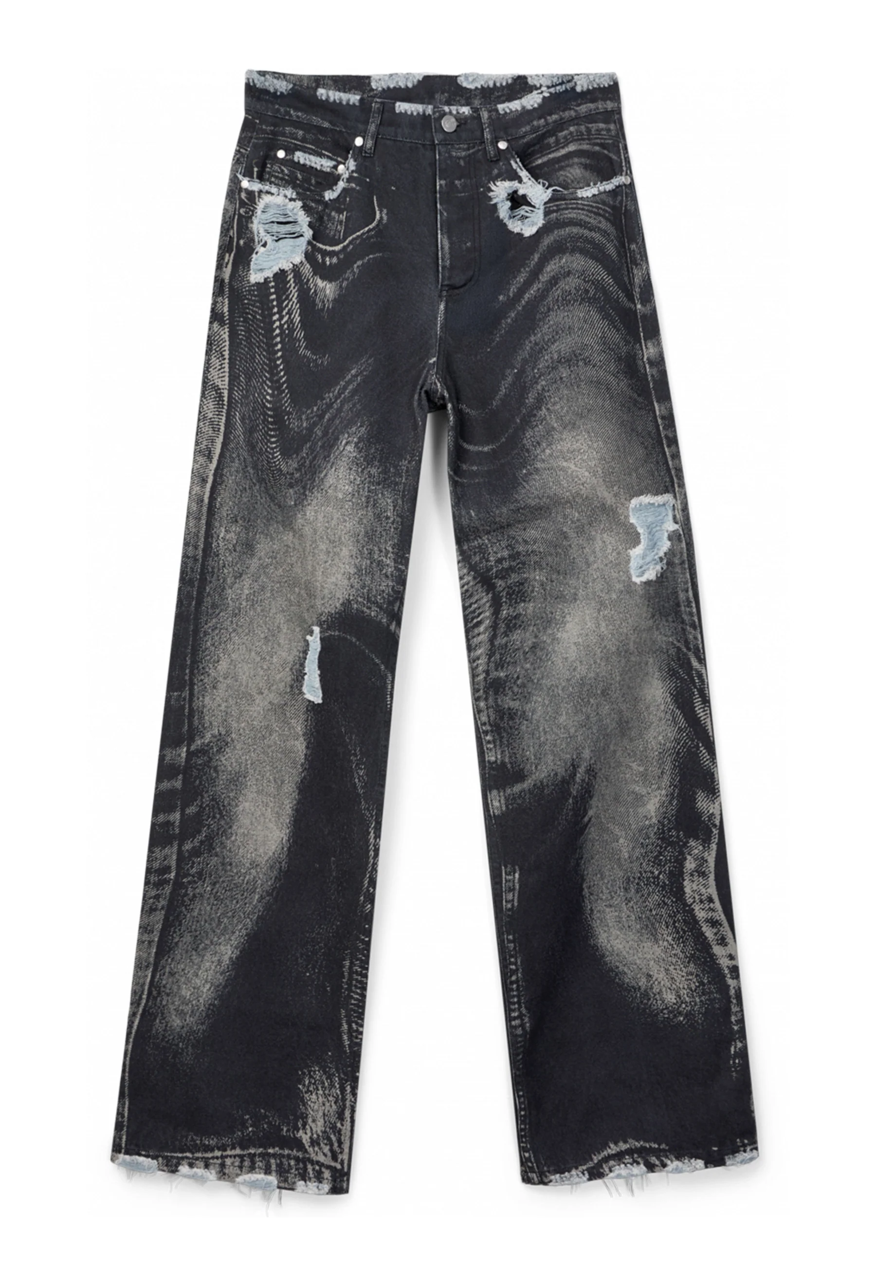CAMPER LAB - Jeans dal look grintoso