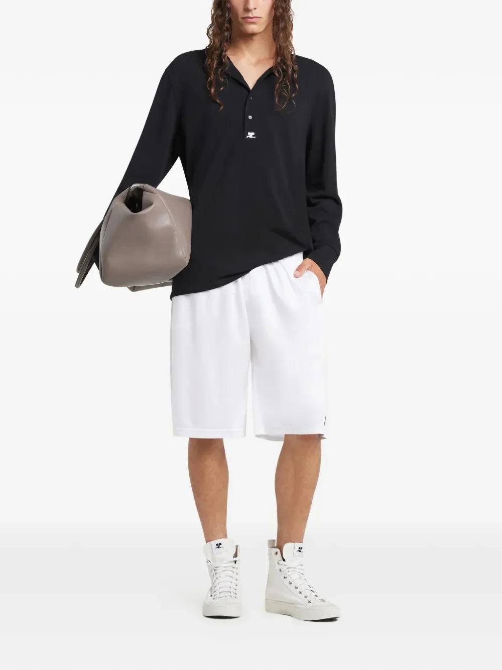 Courreges - polo in maglia - Image 4