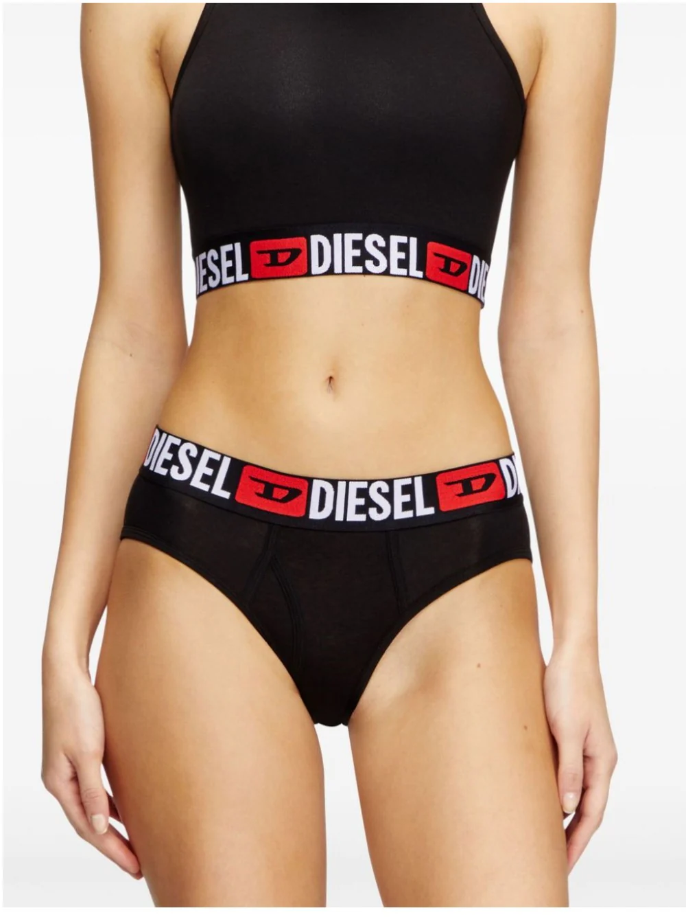 Set di tre slip con maxi logo in vita - Image 3