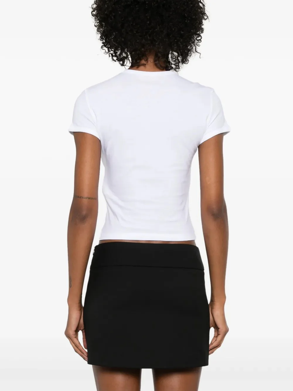 t-shirt  con placca logo - Image 3