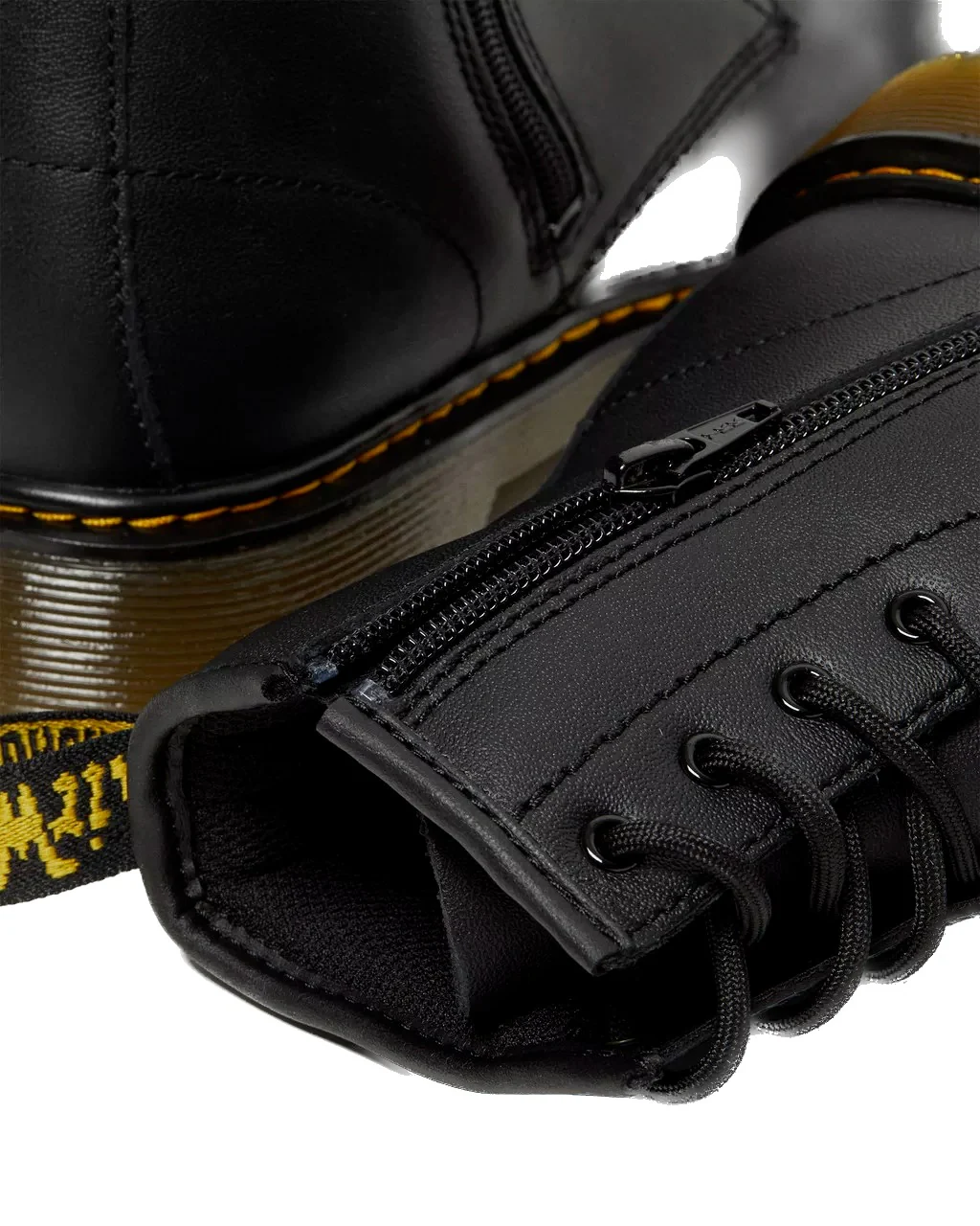 Stivali stringati in pelle 1460 Softy T per ragazzi - Image 3