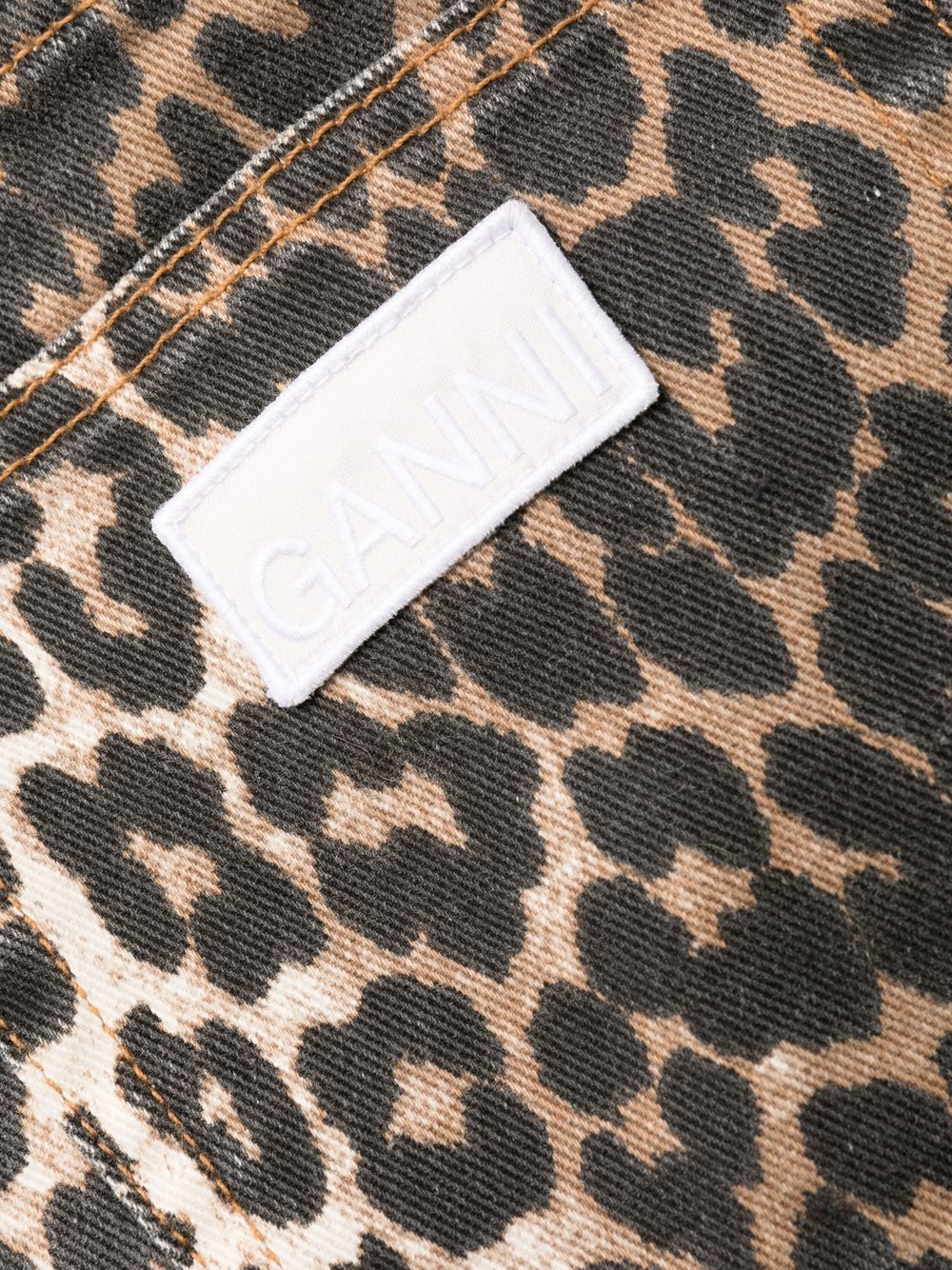 Jeans animalier ganni - Image 5