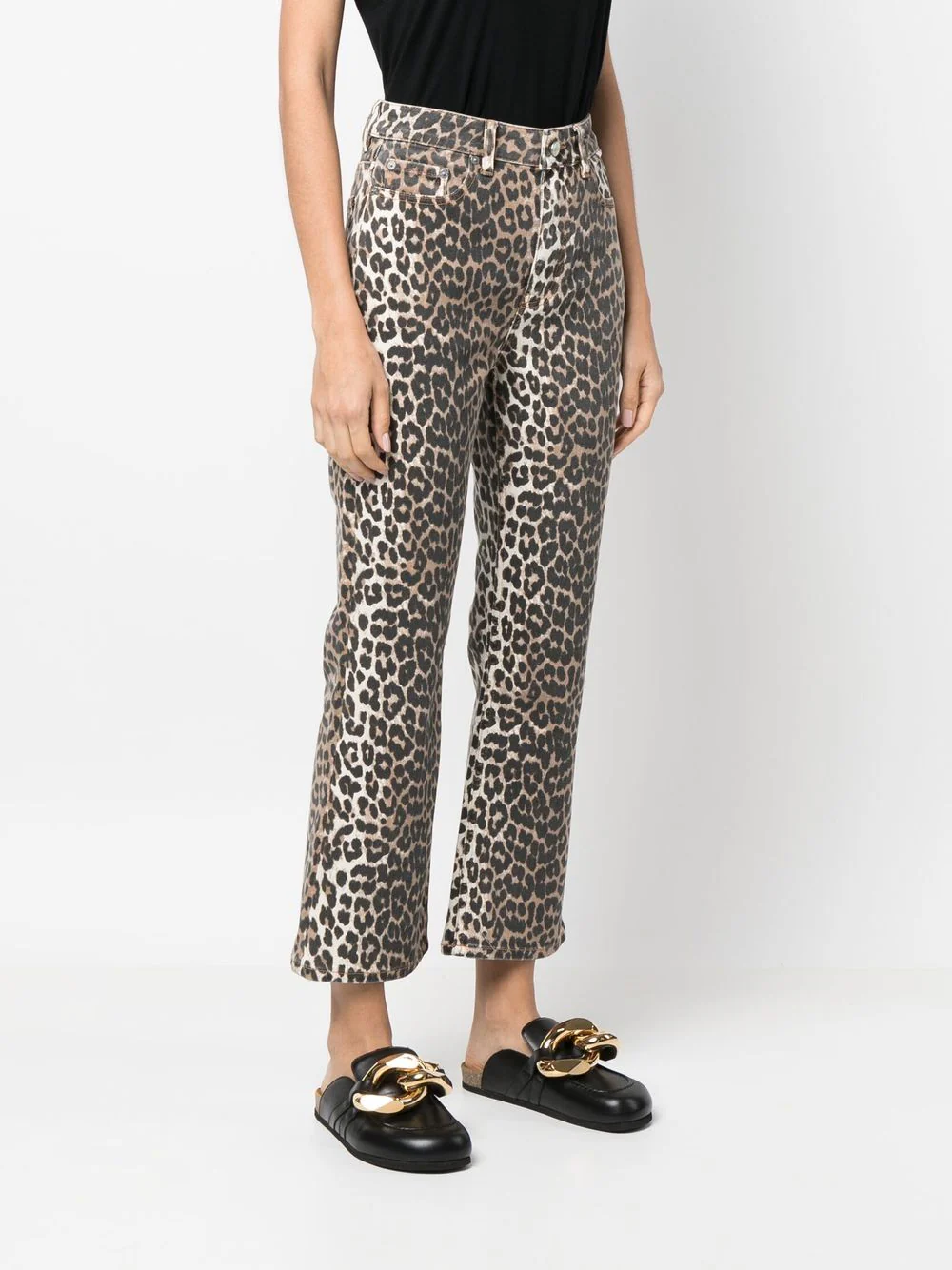 Jeans animalier ganni - Image 6