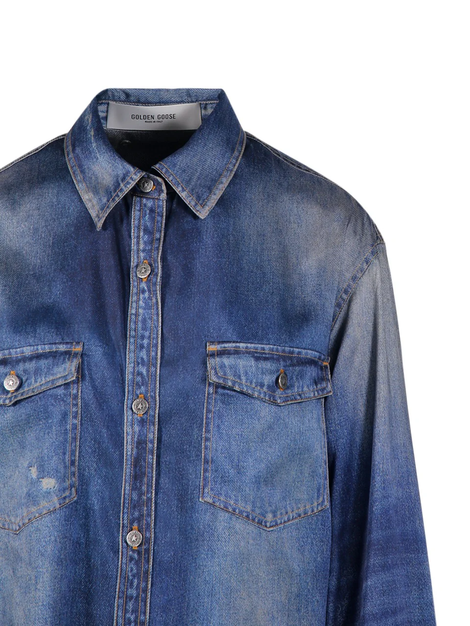 Golden Goose - Camicia journey Denim - Image 3