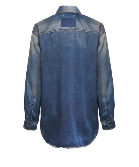 Golden Goose - Camicia journey Denim - Image 5