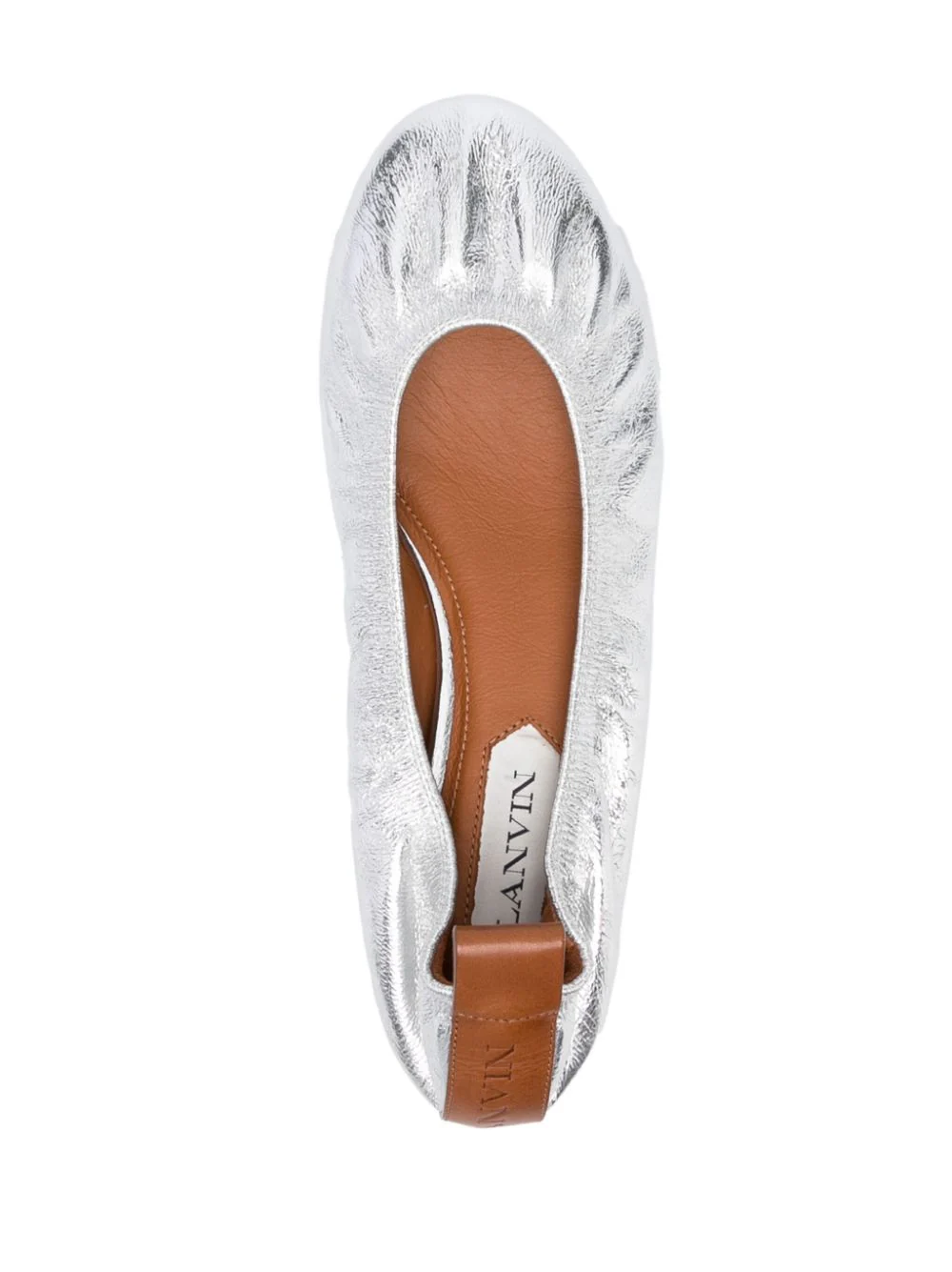 Ballerina Lanvin in pelle laminata - Image 3