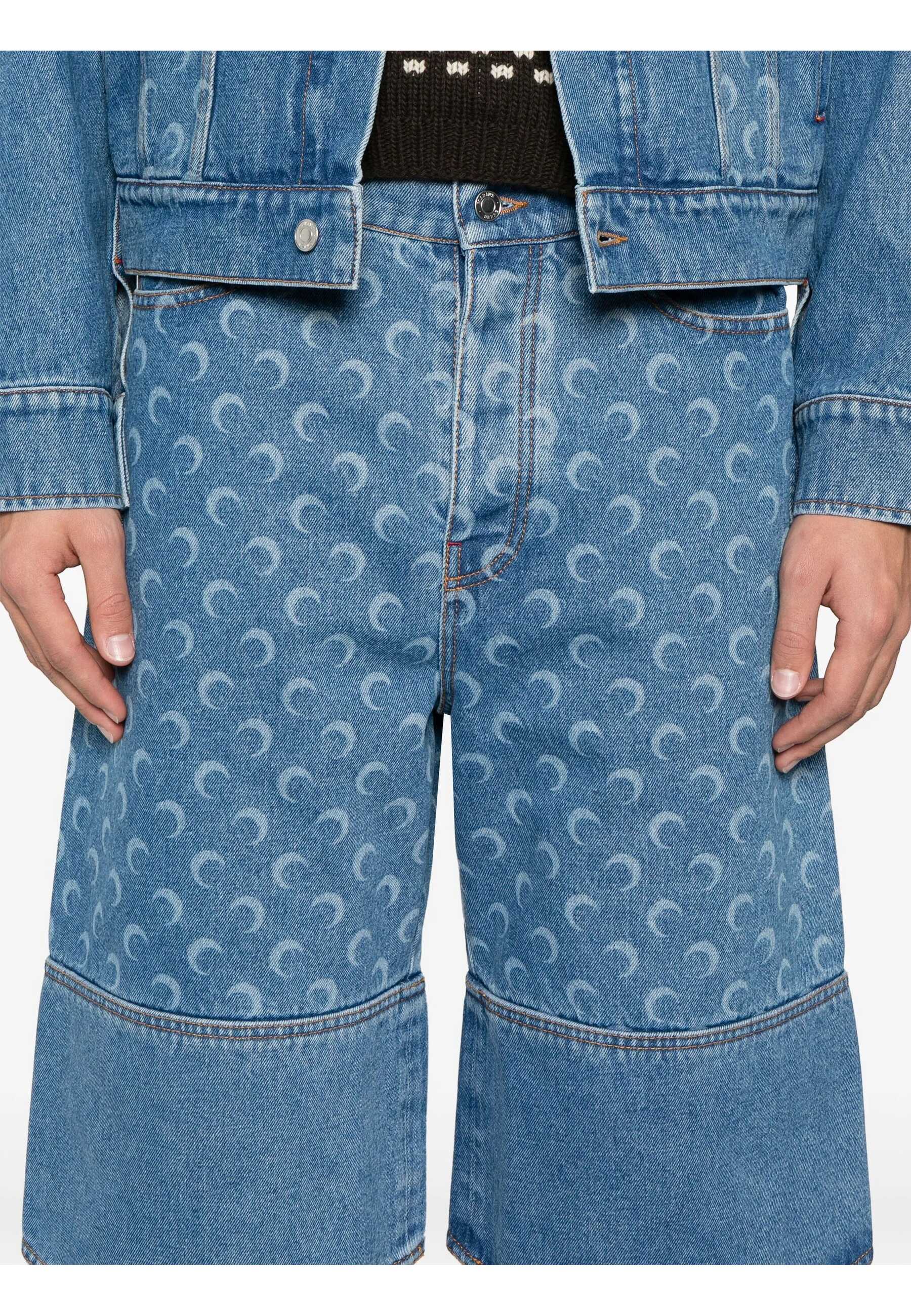 MARINE SERRE Pantaloni Donna - Image 5