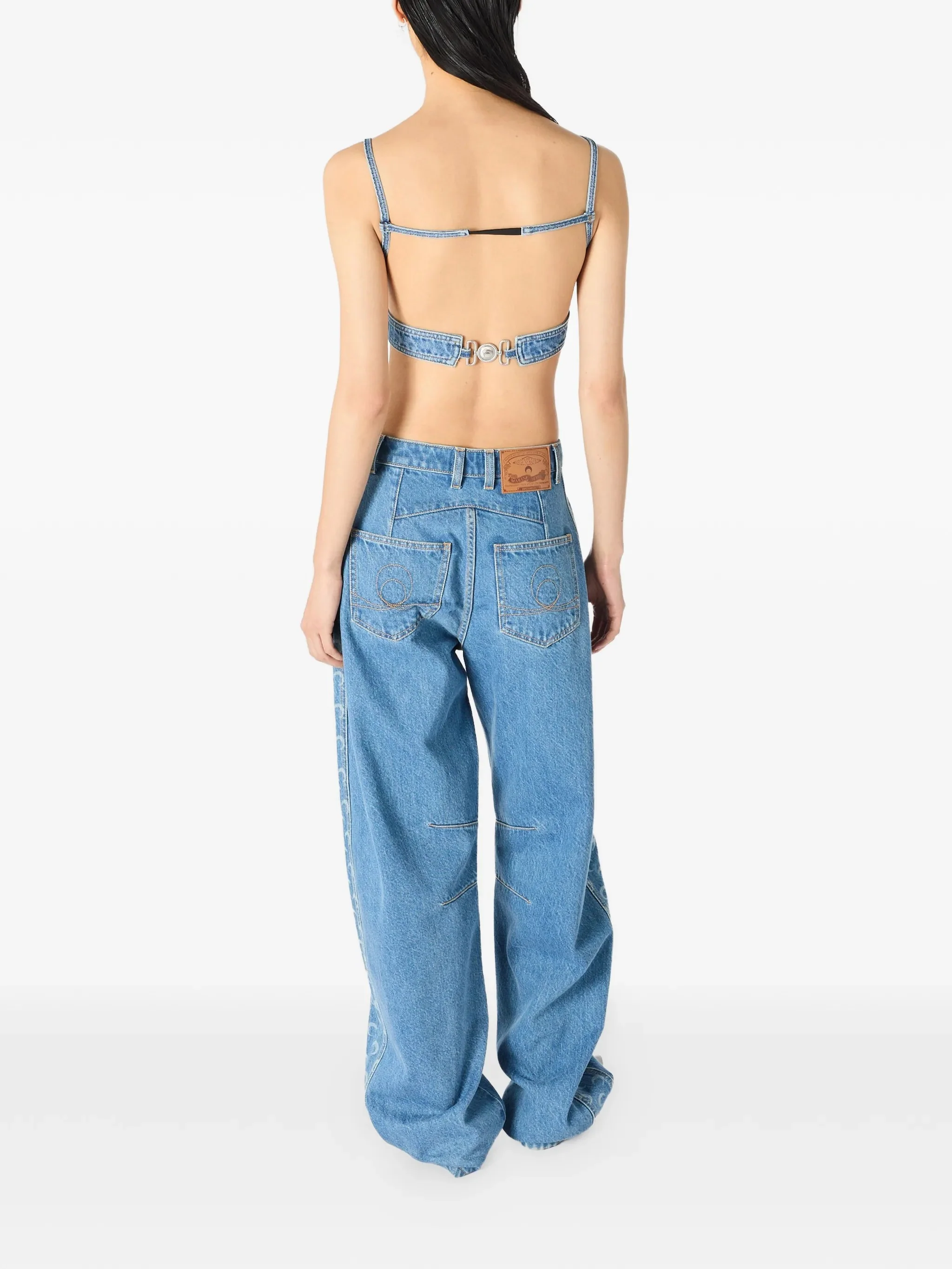 MARINE SERRE - Top Denim - Image 2