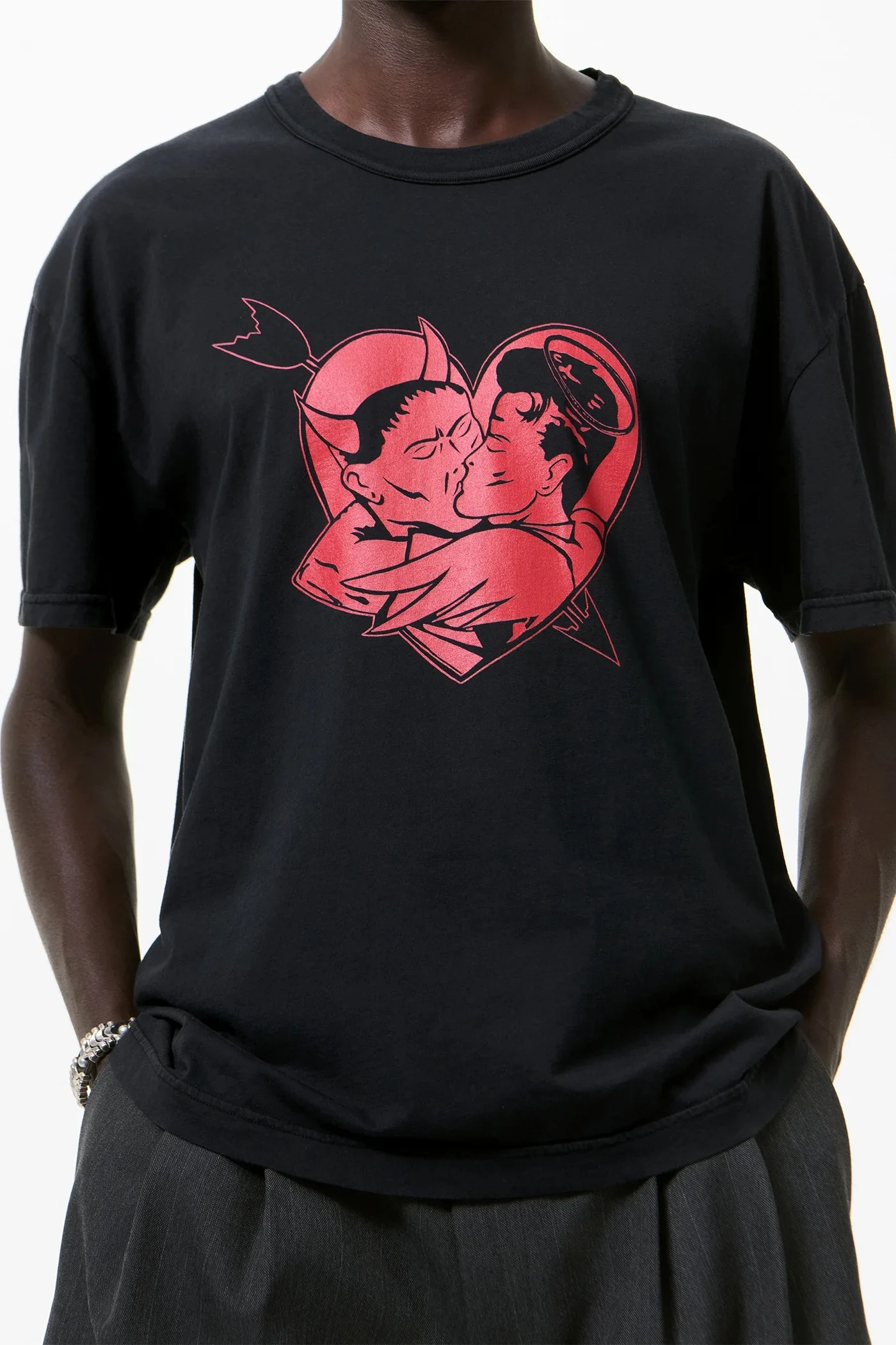 OUR LEGACY - T-Shirt Grafica Cuore - Image 3