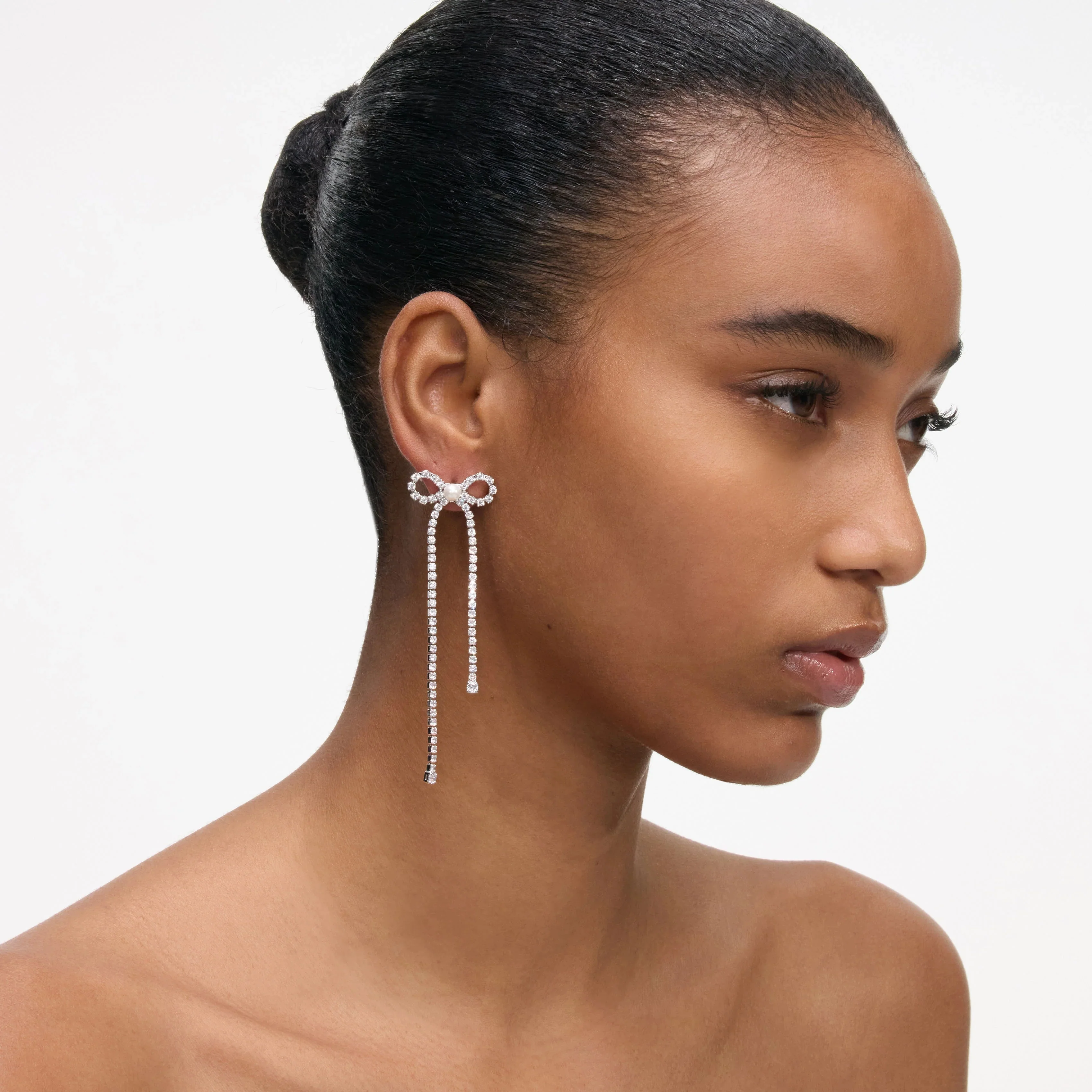 SELF-PORTRAIT - Orecchini crystal bow - Image 2