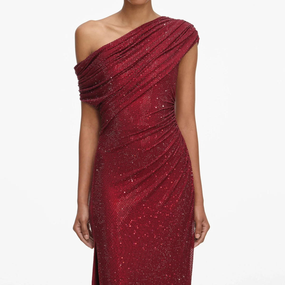 SELF-PORTRAIT - maxi dress rhinestone - Image 3