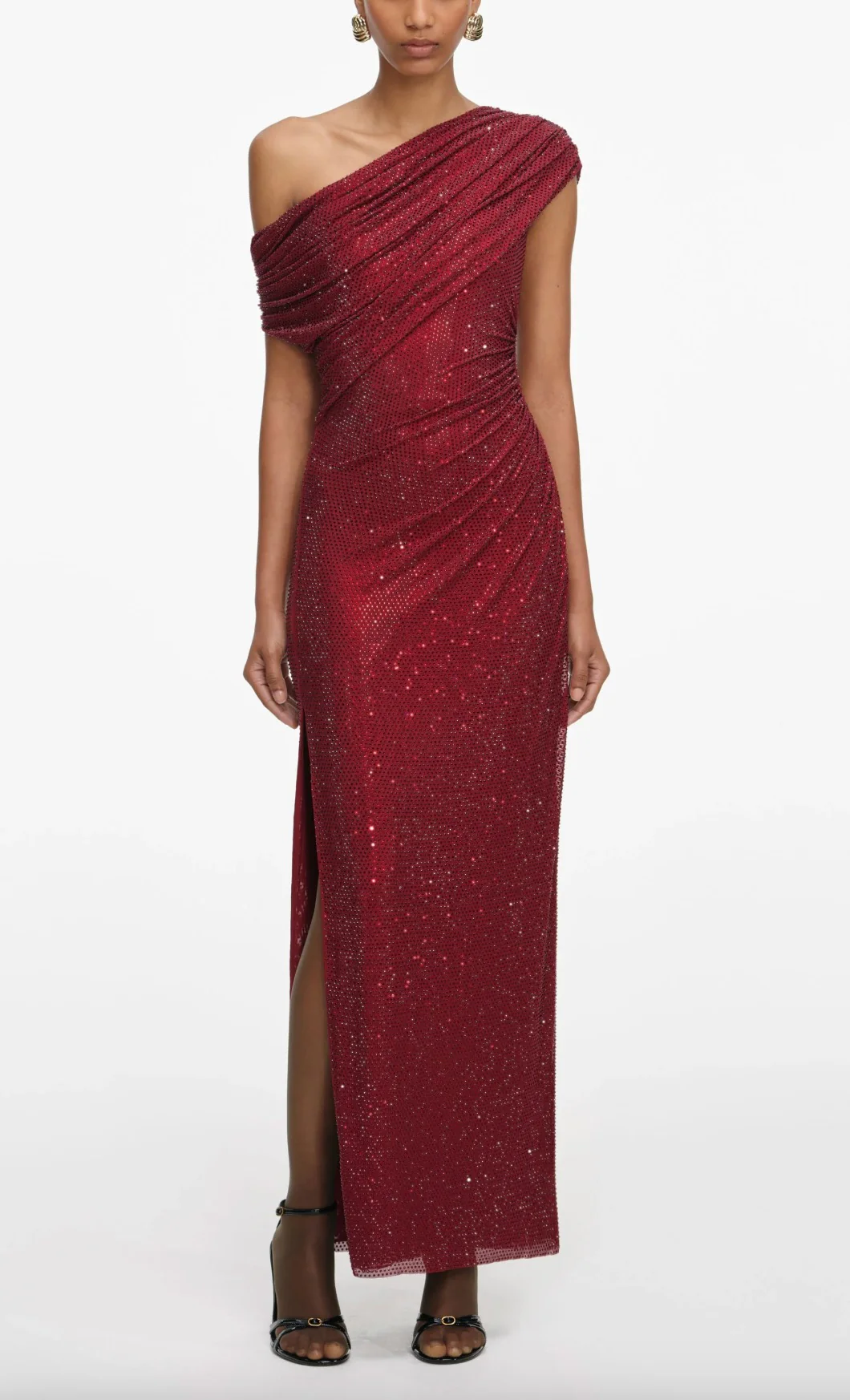 SELF-PORTRAIT - maxi dress rhinestone - Image 5