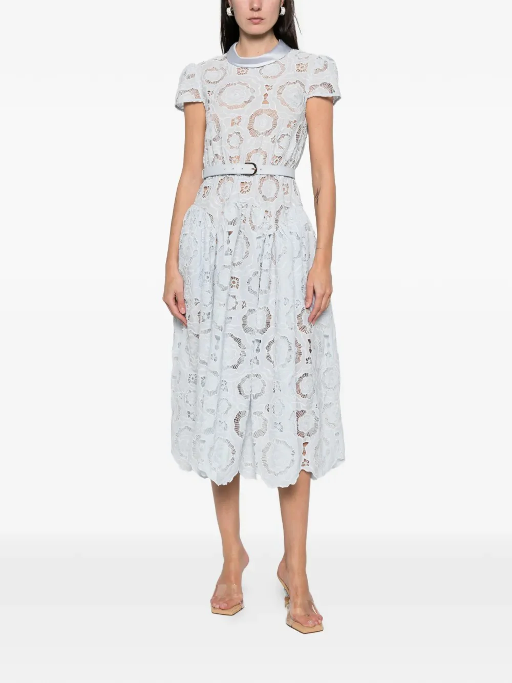 SELF-PORTRAIT - midi dress floral - Image 5