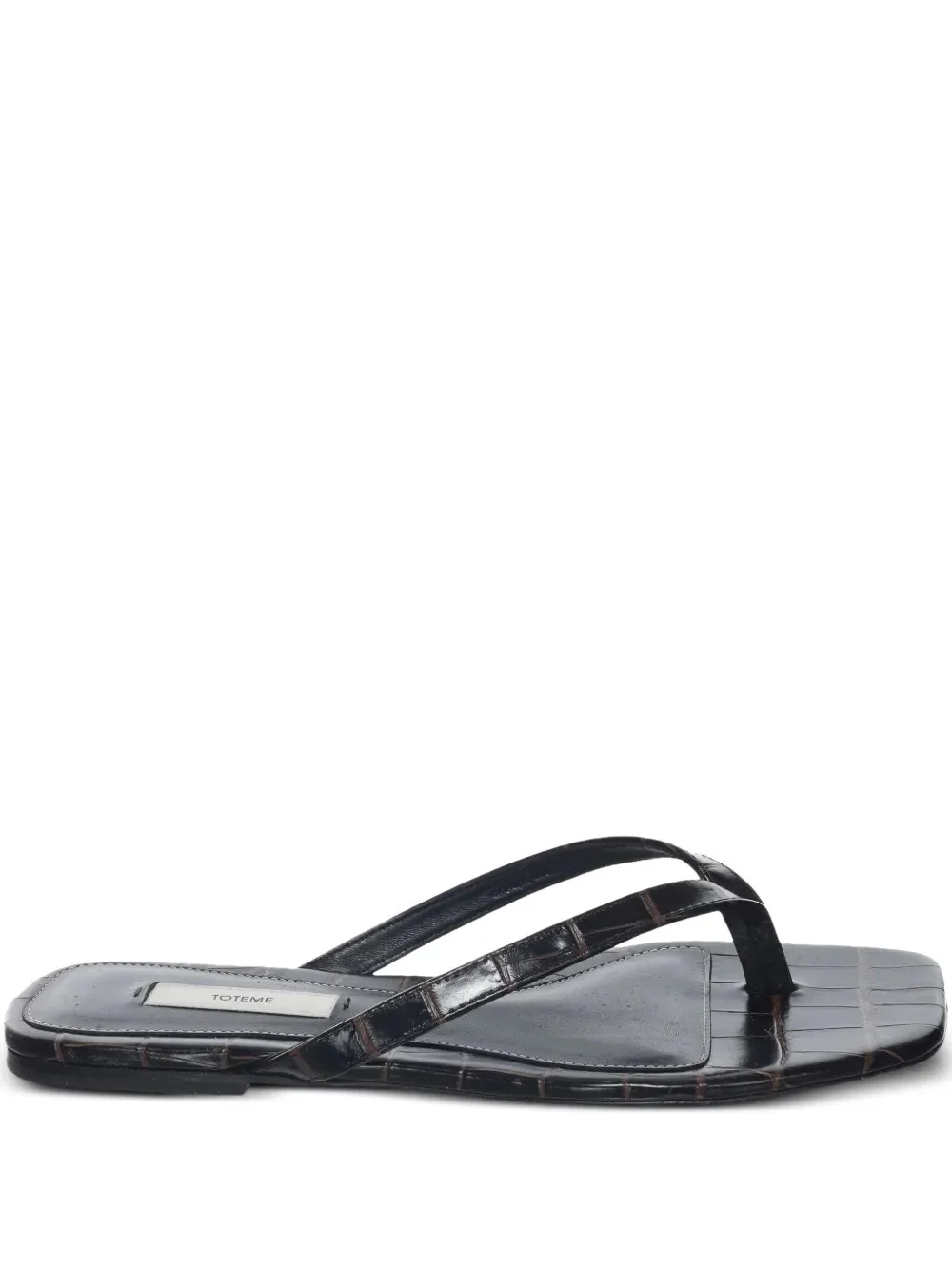 TOTEME - flip flops croco