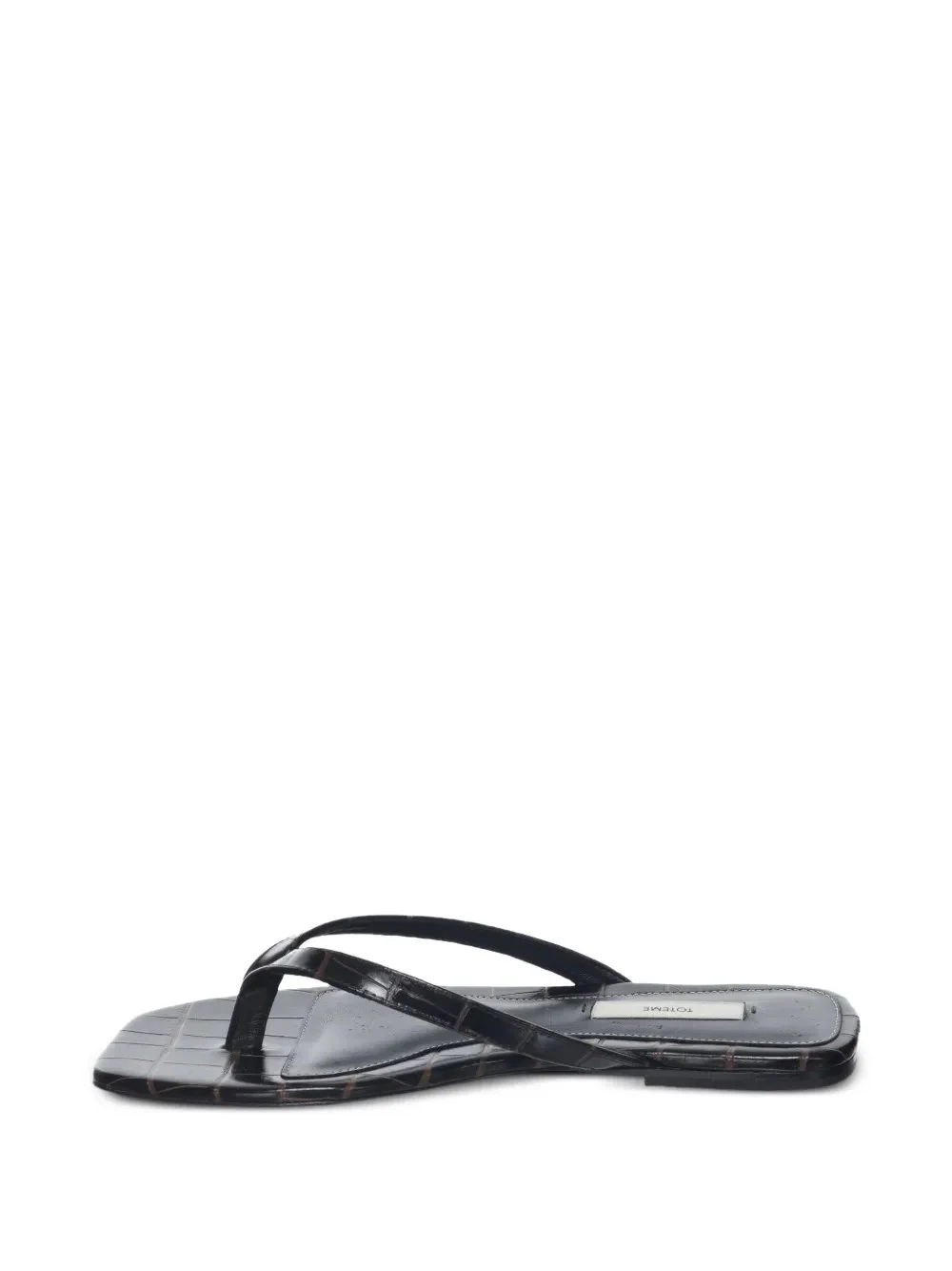 TOTEME - flip flops croco - Image 2